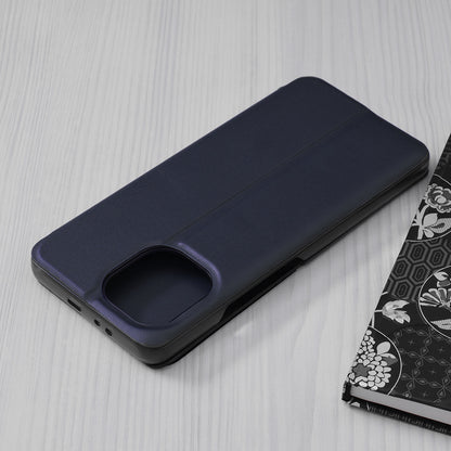 Husa de protectie Techsuit eFold Series compatibila cu Xiaomi Mi 11, acoperire spate, albastru