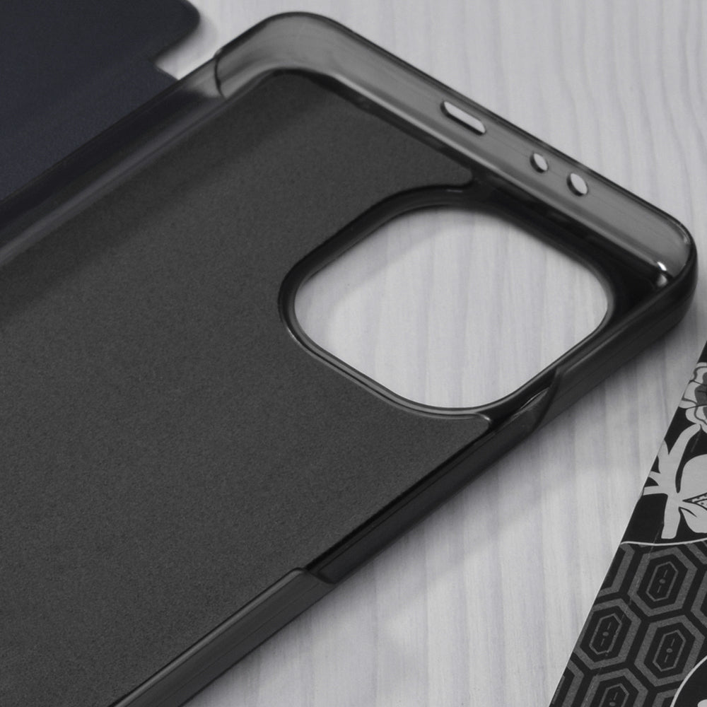 Husa de protectie Techsuit eFold Series compatibila cu Xiaomi Mi 11, acoperire spate, albastru