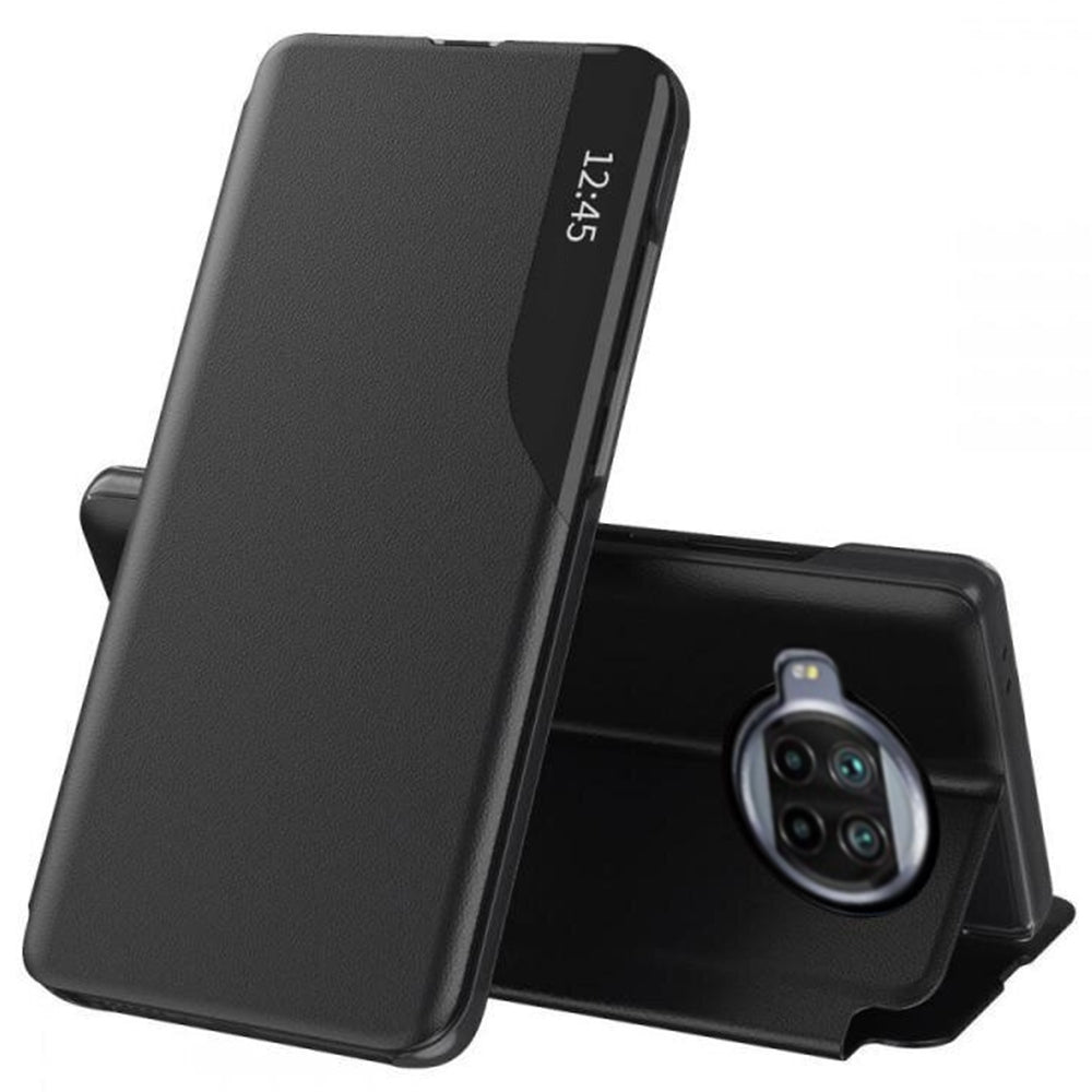 Husa de protectie Techsuit eFold Series compatibila cu Xiaomi Mi 10T Lite 5G, acoperire spate, negru