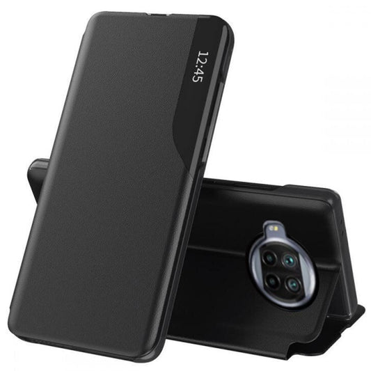 Husa de protectie Techsuit eFold Series compatibila cu Xiaomi Mi 10T Lite 5G, acoperire spate, negru
