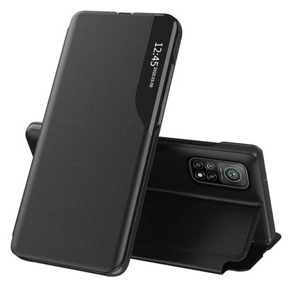 Husa de protectie Techsuit eFold Series compatibila cu Xiaomi Mi 10T 5G, acoperire spate, negru