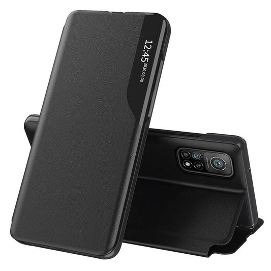 Husa de protectie Techsuit eFold Series compatibila cu Xiaomi Mi 10T 5G, acoperire spate, negru
