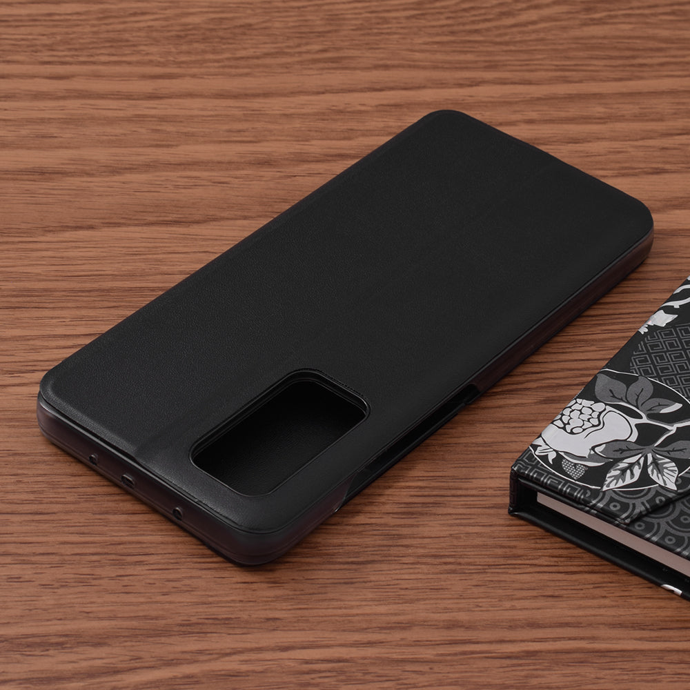 Husa de protectie Techsuit eFold Series compatibila cu Xiaomi Mi 10T Lite 5G, acoperire spate, negru
