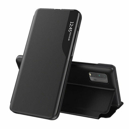Husa de protectie Techsuit eFold Series compatibila cu Xiaomi Redmi 9T, acoperire spate, negru