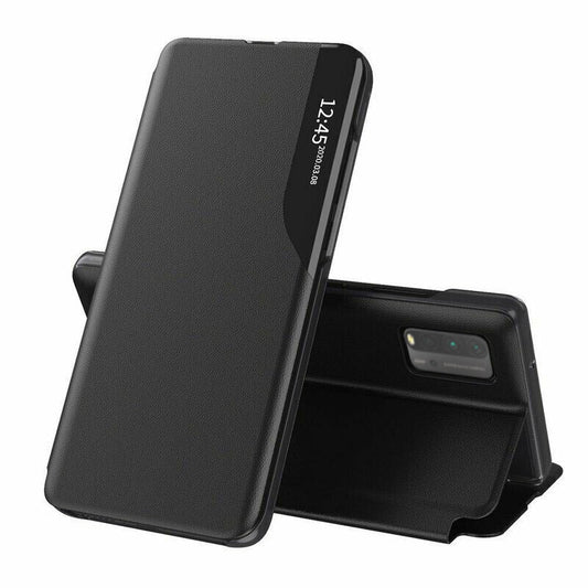 Husa de protectie Techsuit eFold Series compatibila cu Xiaomi Redmi 9T, acoperire spate, negru