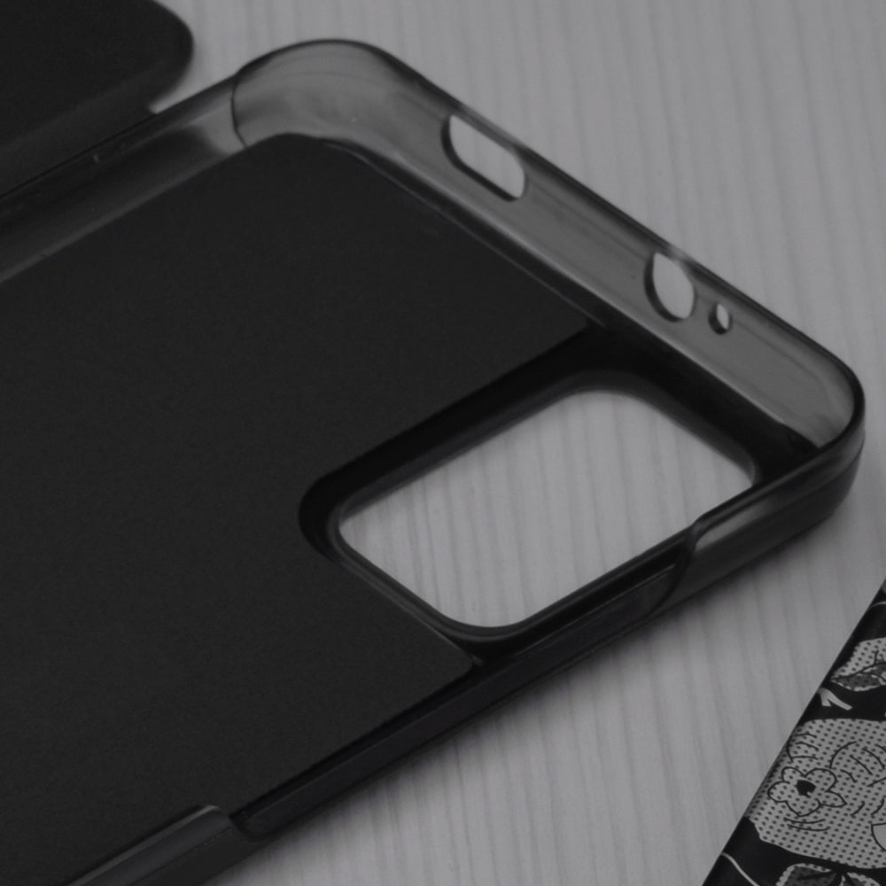Husa de protectie Techsuit eFold Series compatibila cu Xiaomi Redmi A2, acoperire spate, rosu