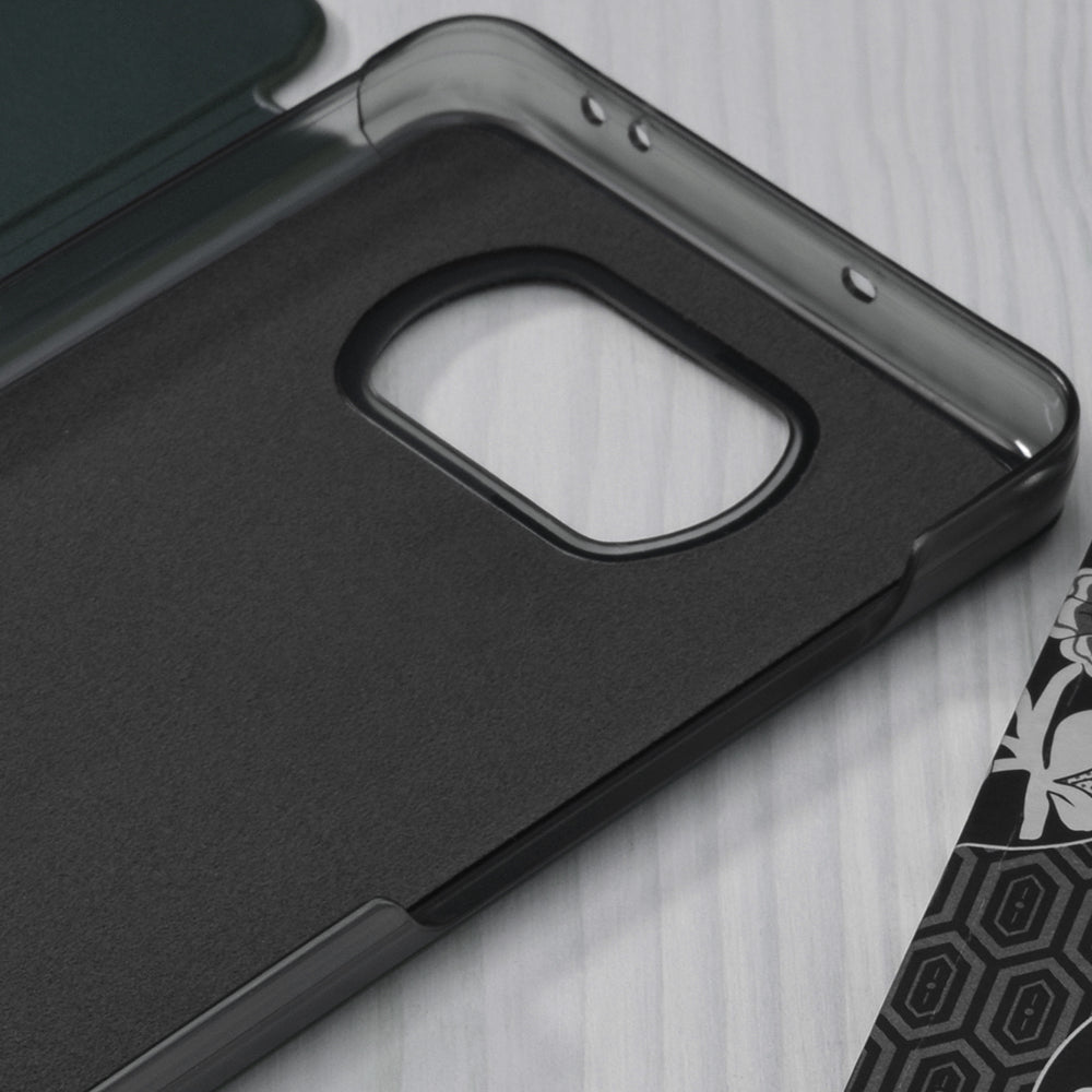 Husa de protectie Techsuit eFold Series compatibila cu Xiaomi Poco X3 NFC, acoperire spate, verde inchis