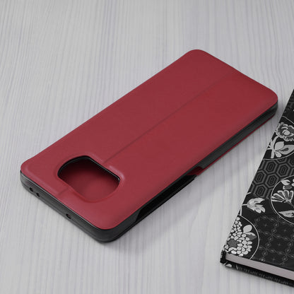 Husa de protectie Techsuit eFold Series compatibila cu Xiaomi Poco X3, acoperire spate, rosu