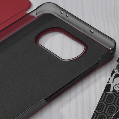 Husa de protectie Techsuit eFold Series compatibila cu Xiaomi Poco X3 Pro, acoperire spate, rosu