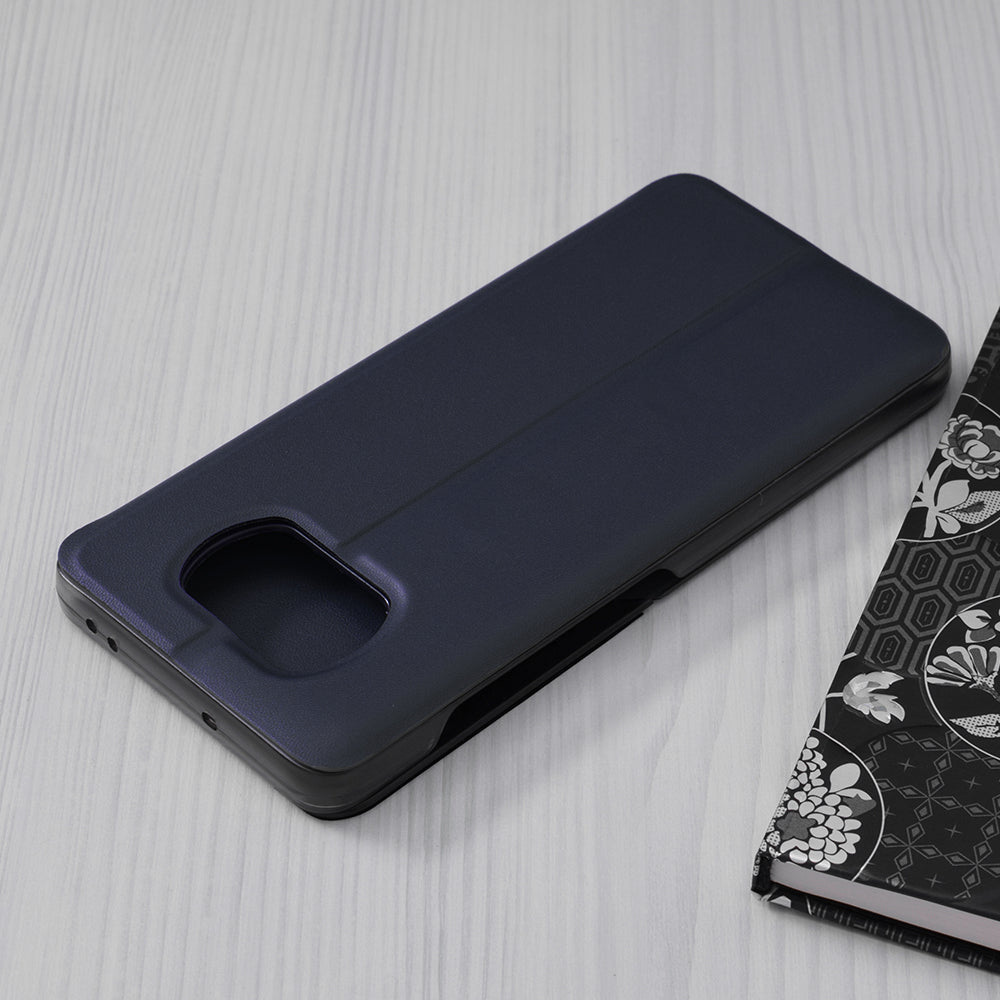 Husa de protectie Techsuit eFold Series compatibila cu Xiaomi Poco X3 Pro, acoperire spate, albastru