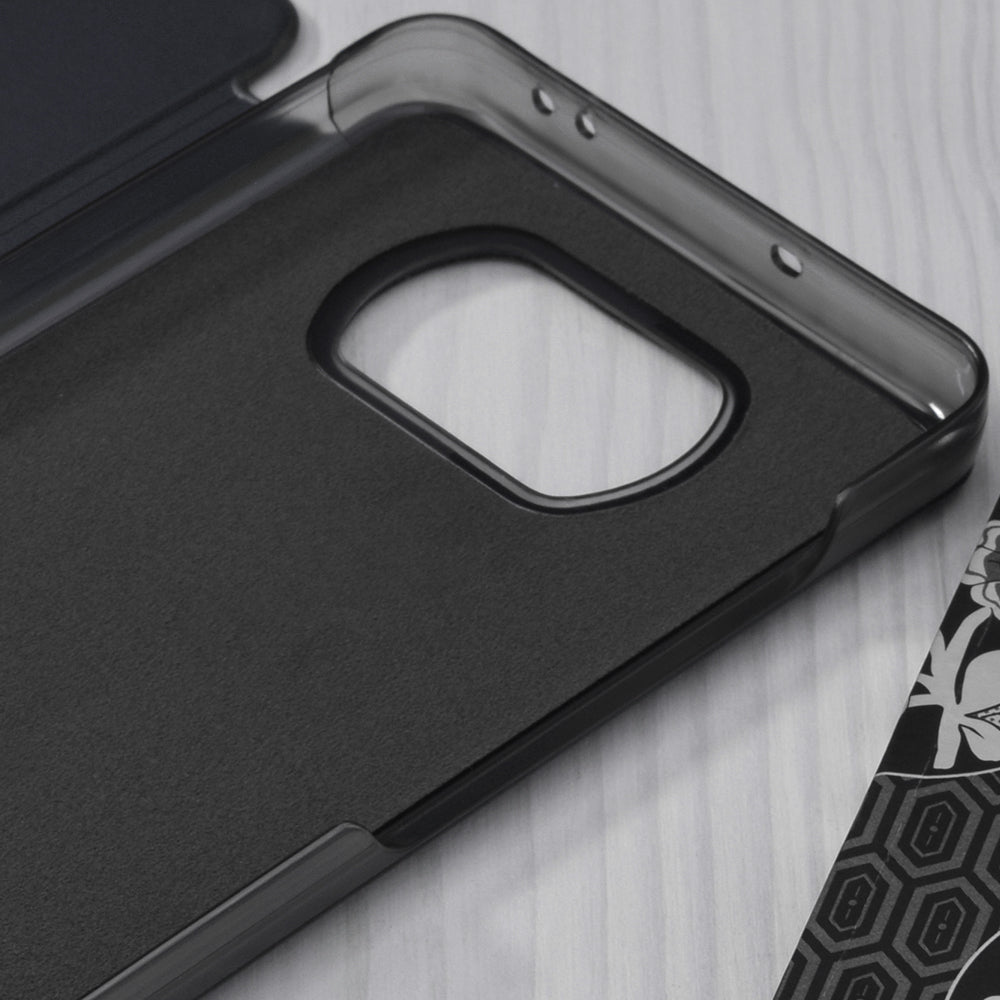 Husa de protectie Techsuit eFold Series compatibila cu Xiaomi Poco X3 Pro, acoperire spate, albastru