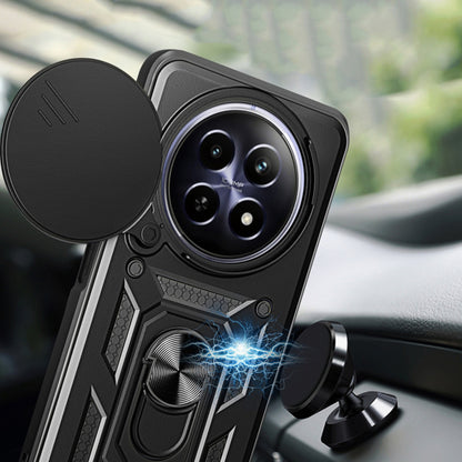 Husa de protectie Techsuit CamShield Series compatibila cu Oppo Reno12 F, acoperire spate, albastru