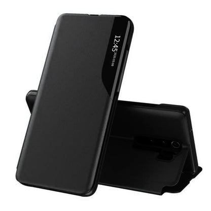 Husa de protectie Techsuit eFold Series compatibila cu Xiaomi Redmi Note 8 Pro, acoperire spate, negru
