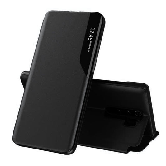 Husa de protectie Techsuit eFold Series compatibila cu Xiaomi Redmi Note 8 Pro, acoperire spate, negru