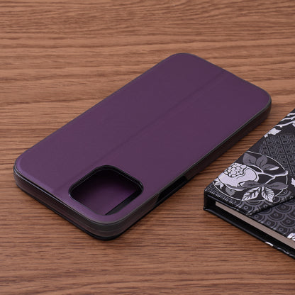 Husa de protectie Techsuit eFold Series compatibila cu Apple iPhone 12 Pro Max, acoperire spate, mov