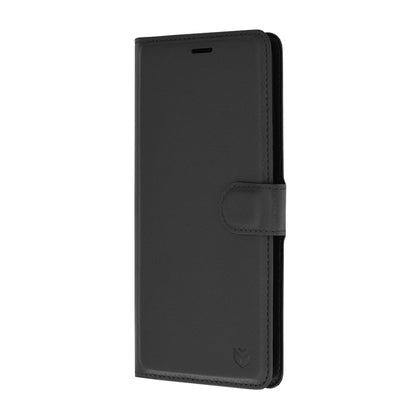 Husa de protectie Techsuit Leather Folio compatibila cu Honor 200, acoperire spate, negru