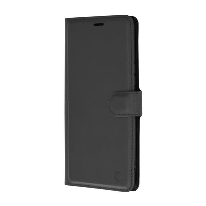 Husa de protectie Techsuit Leather Folio compatibila cu Honor 200 Lite, acoperire spate, negru