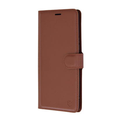 Husa de protectie Techsuit Leather Folio compatibila cu Honor 200 Pro, acoperire spate, maro
