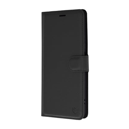 Husa de protectie Techsuit Leather Folio compatibila cu Huawei nova 12 SE, acoperire spate, negru