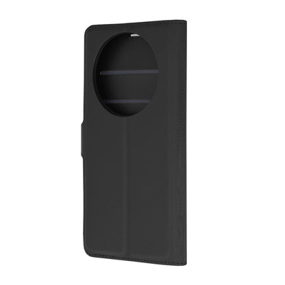 Husa de protectie Techsuit Leather Folio compatibila cu Huawei nova 12i, acoperire spate, negru