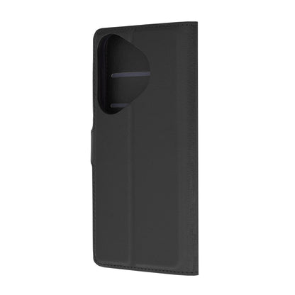 Husa de protectie Techsuit Leather Folio compatibila cu Huawei Pura 70, acoperire spate, negru