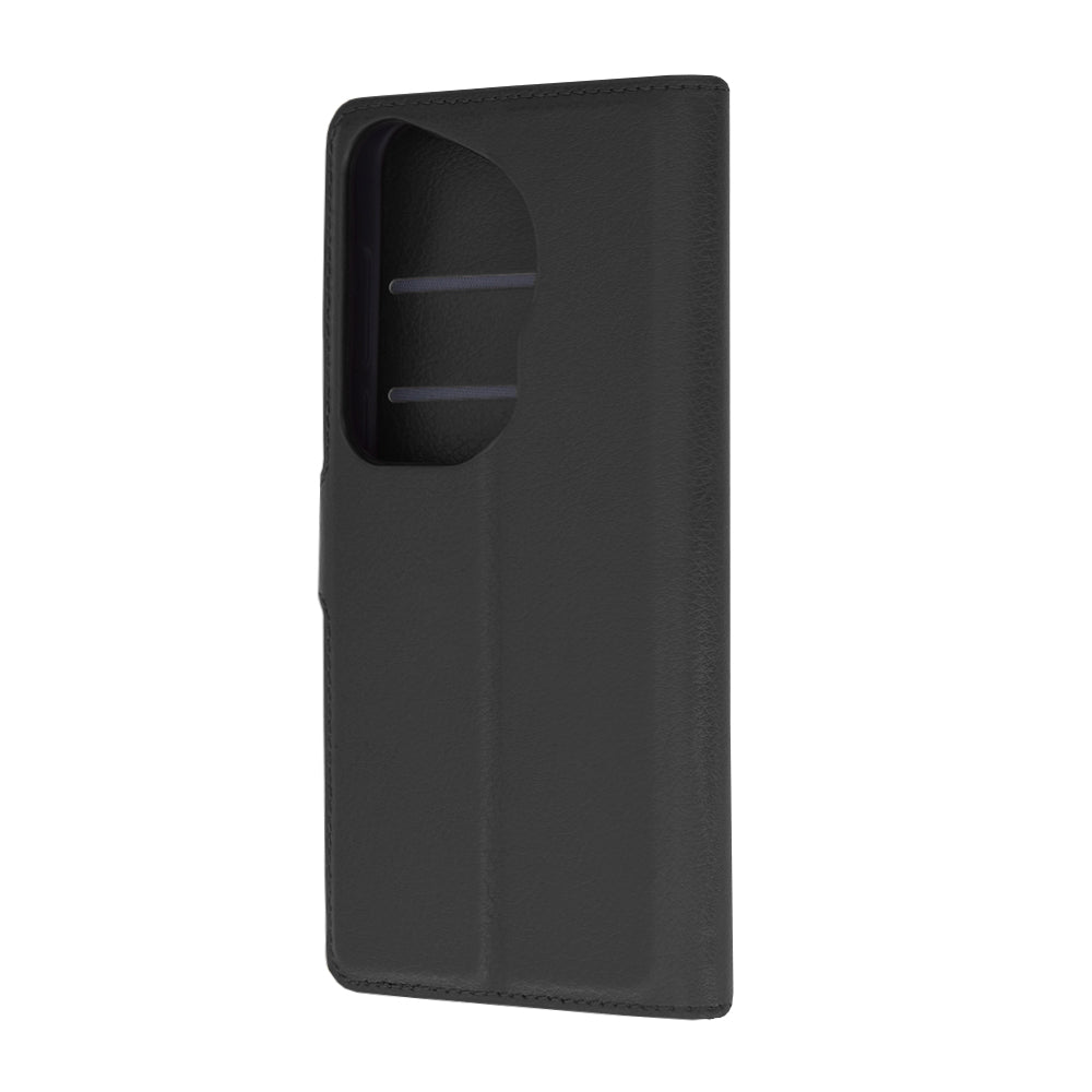 Husa de protectie Techsuit Leather Folio compatibila cu Huawei Pura 70 Ultra, acoperire spate, negru