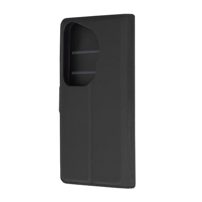 Husa de protectie Techsuit Leather Folio compatibila cu Huawei Pura 70 Ultra, acoperire spate, negru