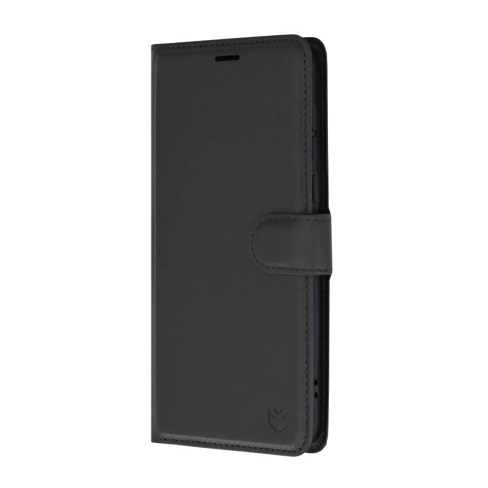 Husa de protectie Techsuit Leather Folio compatibila cu Huawei Pura 70 Ultra, acoperire spate, negru