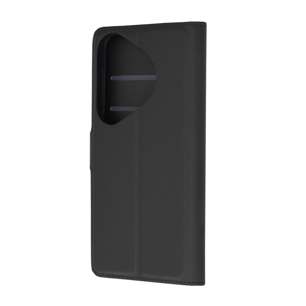 Husa de protectie Techsuit Leather Folio compatibila cu Huawei Pura 70 Pro, acoperire spate, negru