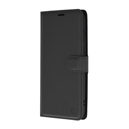 Husa de protectie Techsuit Leather Folio compatibila cu Huawei Pura 70 Pro, acoperire spate, negru