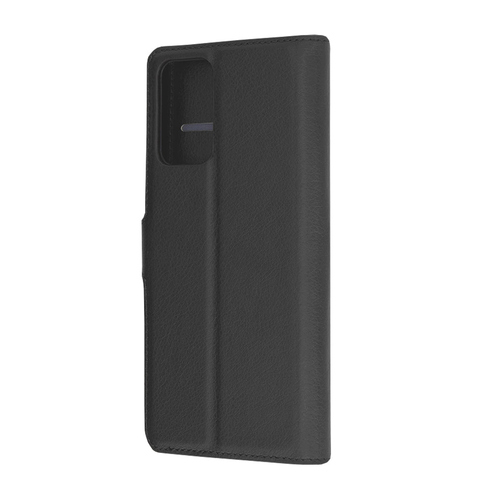 Husa de protectie Techsuit Leather Folio compatibila cu Motorola Edge 50 Fusion, acoperire spate, negru