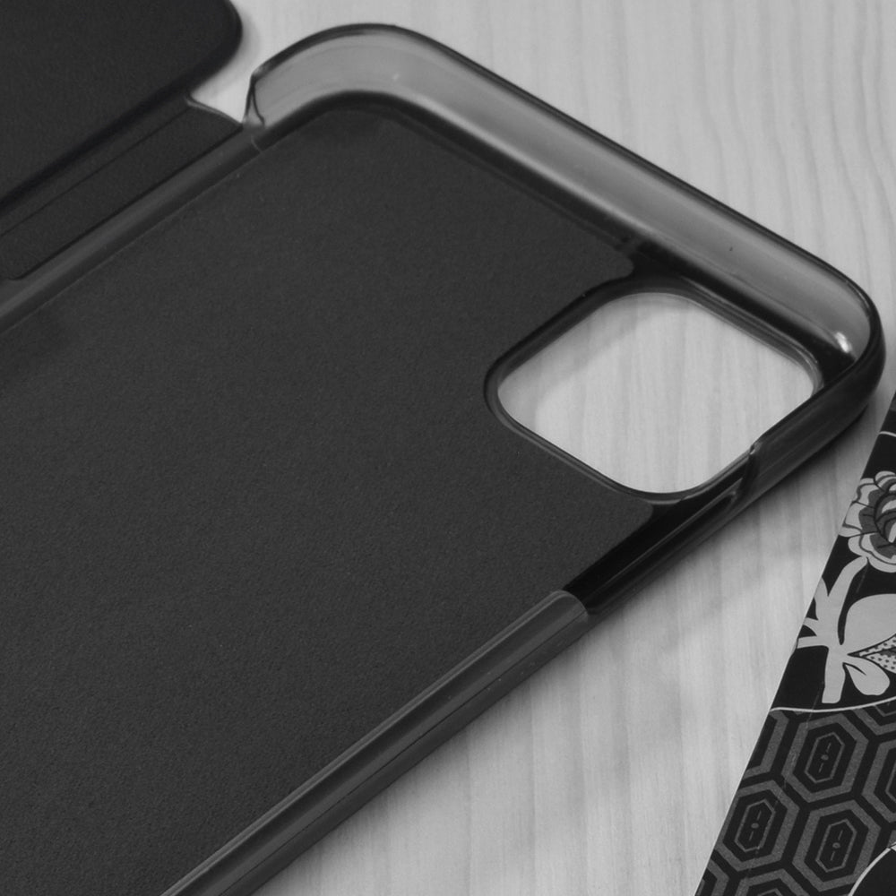 Husa de protectie Techsuit eFold Series compatibila cu Apple iPhone 11 Pro Max, acoperire spate, negru