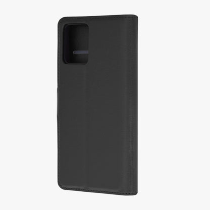 Husa de protectie Techsuit Leather Folio compatibila cu Motorola Moto G64, acoperire spate, negru
