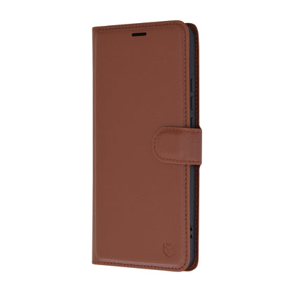 Husa de protectie Techsuit Leather Folio compatibila cu Oppo Reno11 F, acoperire spate, maro