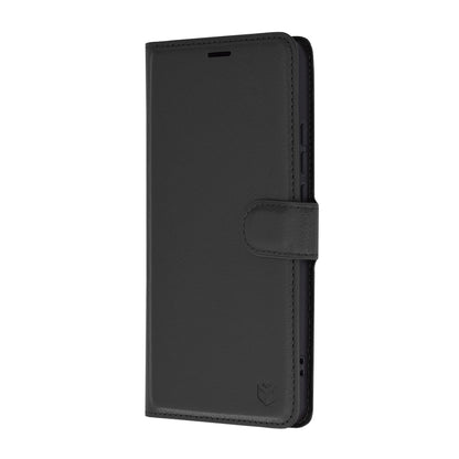Husa de protectie Techsuit Leather Folio compatibila cu Oppo Reno11 F, acoperire spate, negru