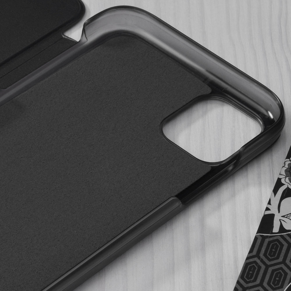 Husa de protectie Techsuit eFold Series compatibila cu Apple iPhone 11, acoperire spate, negru