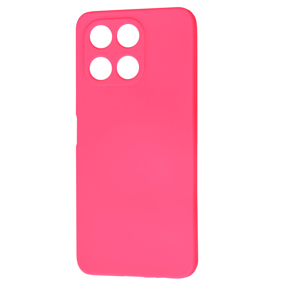 Husa de protectie Techsuit SoftFlex compatibila cu Honor X6a, acoperire spate, roz neon