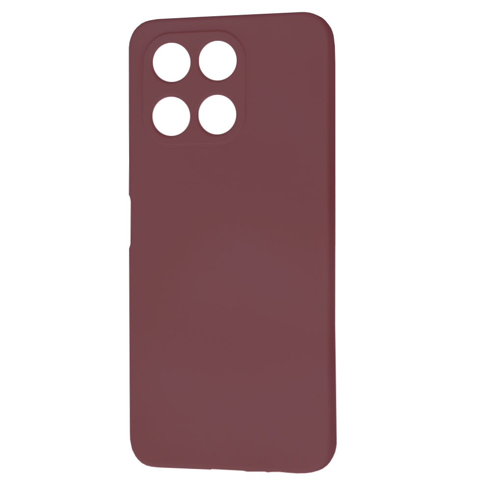Husa de protectie Techsuit SoftFlex compatibila cu Honor X6a, acoperire spate, visiniu