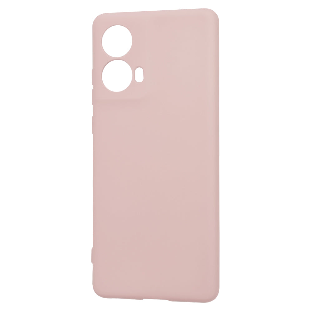 Husa de protectie Techsuit SoftFlex compatibila cu Motorola Moto G85, acoperire spate, roz pudra