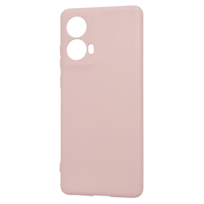 Husa de protectie Techsuit SoftFlex compatibila cu Motorola Moto G85, acoperire spate, roz pudra