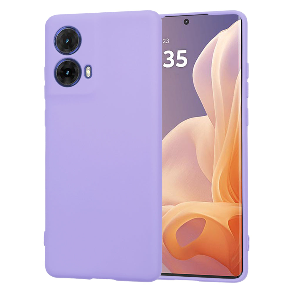 Husa de protectie Techsuit SoftFlex compatibila cu Motorola Moto G85, acoperire spate, violet