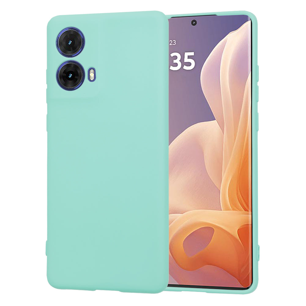 Husa de protectie Techsuit SoftFlex compatibila cu Motorola Moto G85, acoperire spate, albastru deschis