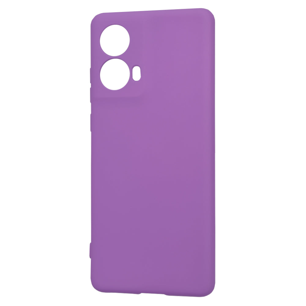 Husa de protectie Techsuit SoftFlex compatibila cu Motorola Moto G85, acoperire spate, mov