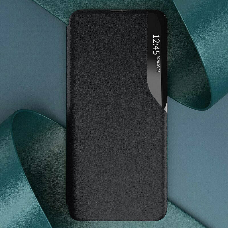 Husa de protectie Techsuit eFold Series compatibila cu Apple iPhone XR, acoperire spate, negru