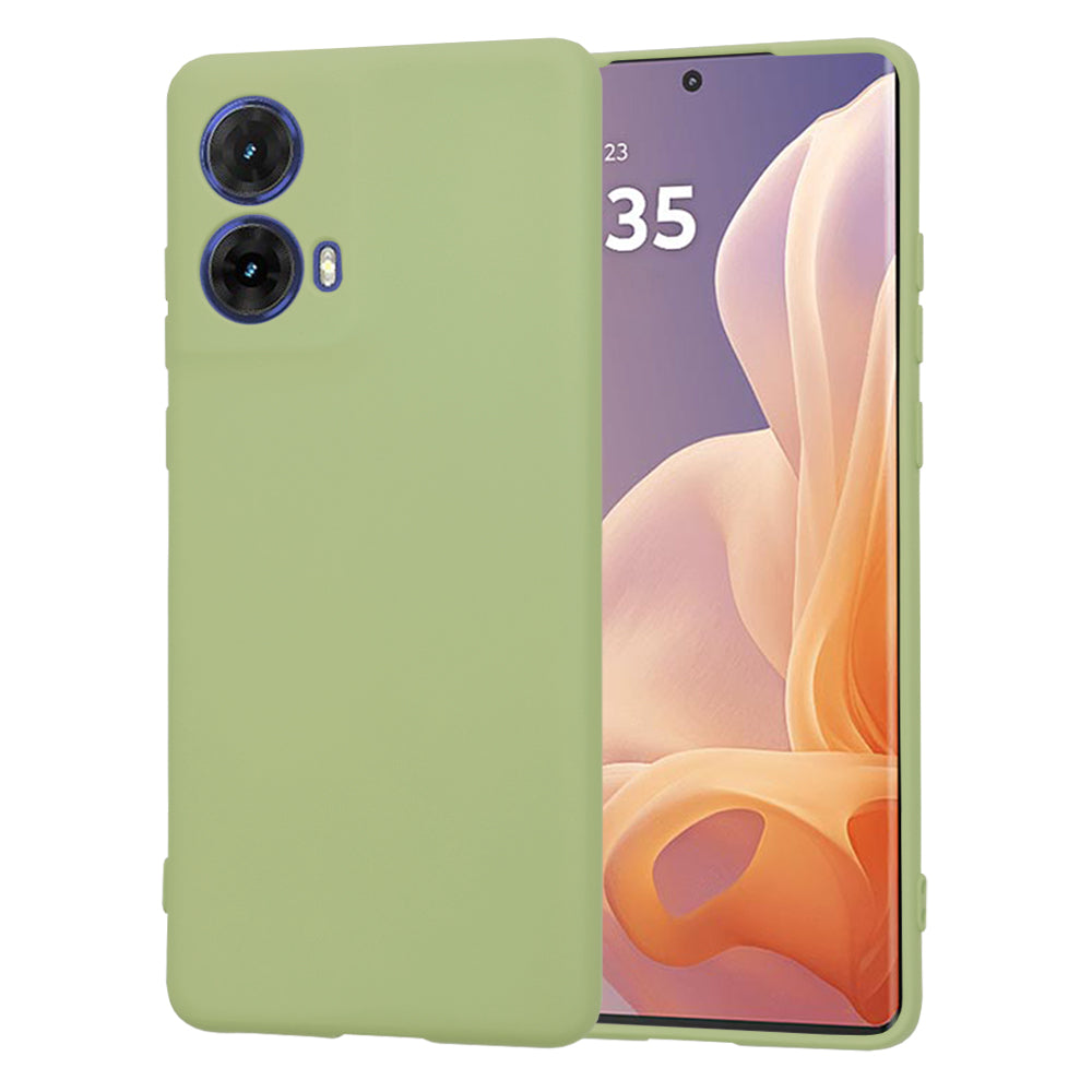Husa de protectie Techsuit SoftFlex compatibila cu Motorola Moto G85, acoperire spate, verde kaki