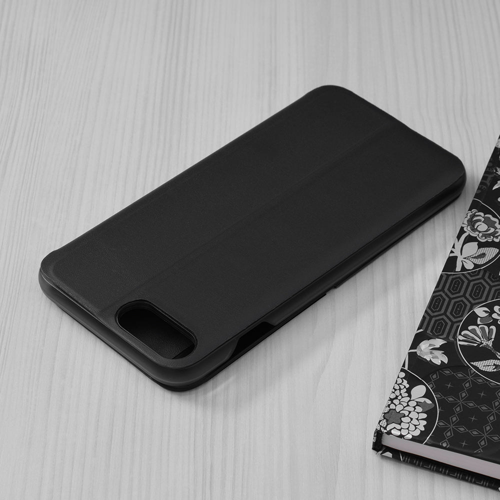 Husa de protectie Techsuit eFold Series compatibila cu Apple iPhone SE 2022, acoperire spate, negru