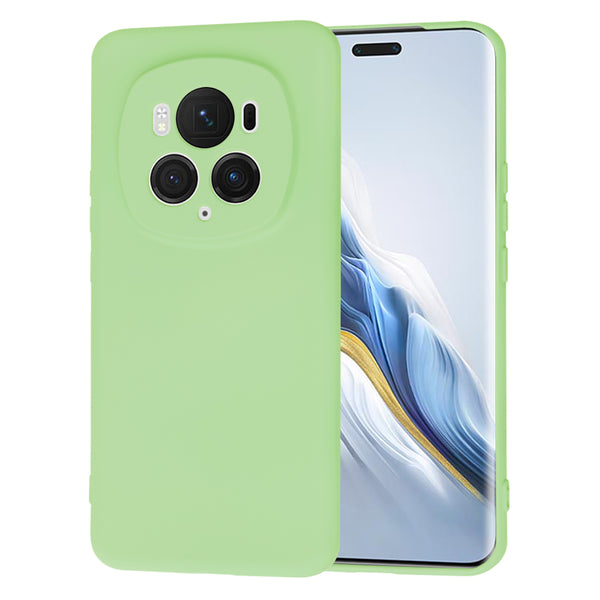 Husa de protectie Techsuit SoftFlex compatibila cu Honor Magic6 Pro, acoperire spate, verde menta