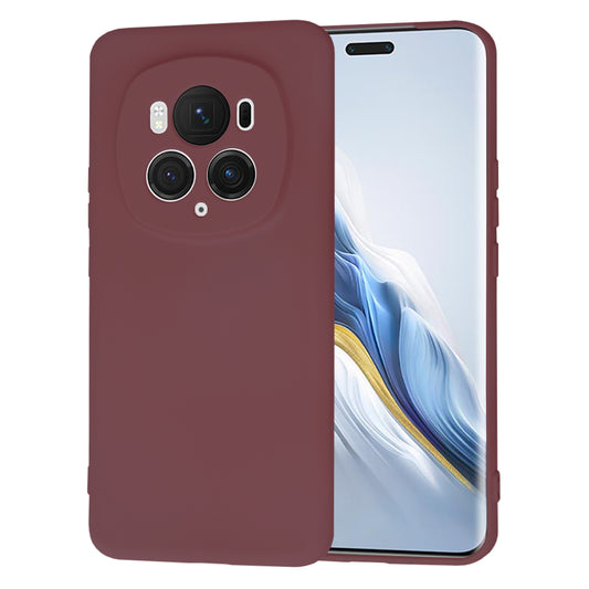 Husa de protectie Techsuit SoftFlex compatibila cu Honor Magic6 Pro, acoperire spate, visiniu