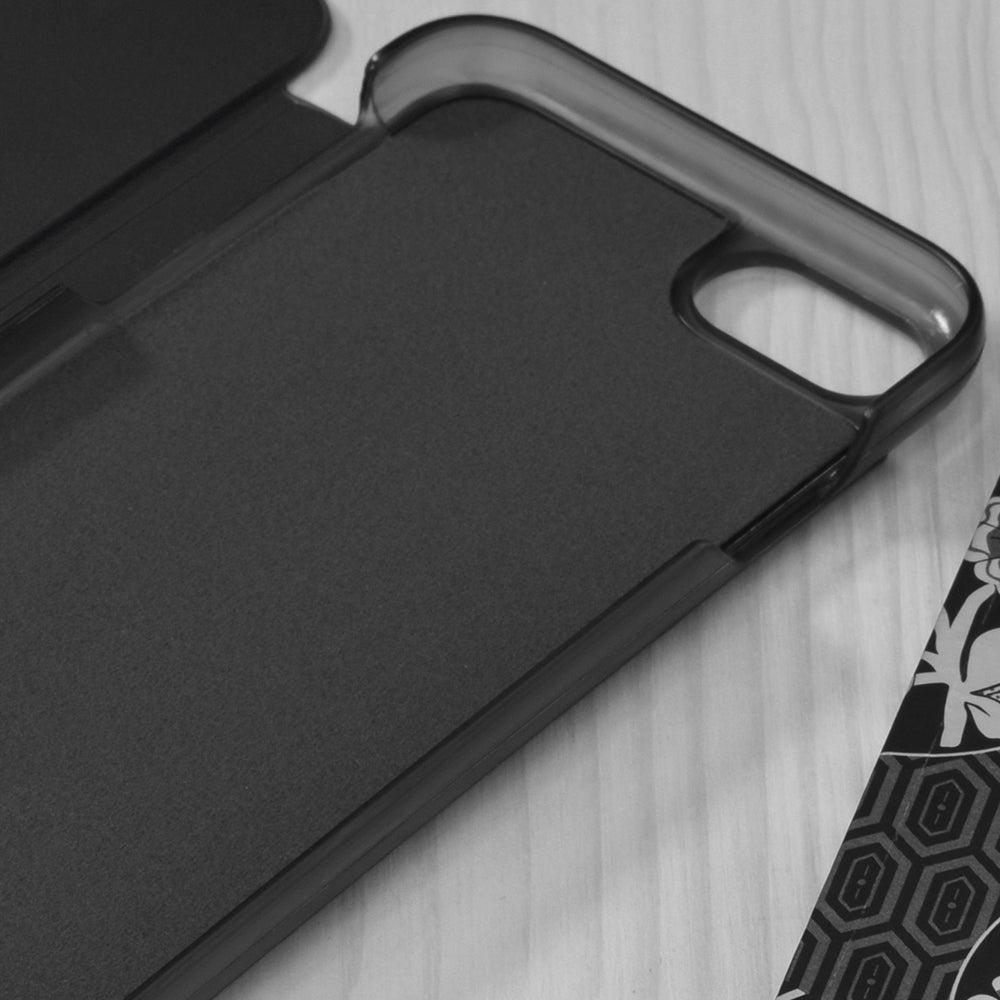 Husa de protectie Techsuit eFold Series compatibila cu Apple iPhone 7, acoperire spate, negru