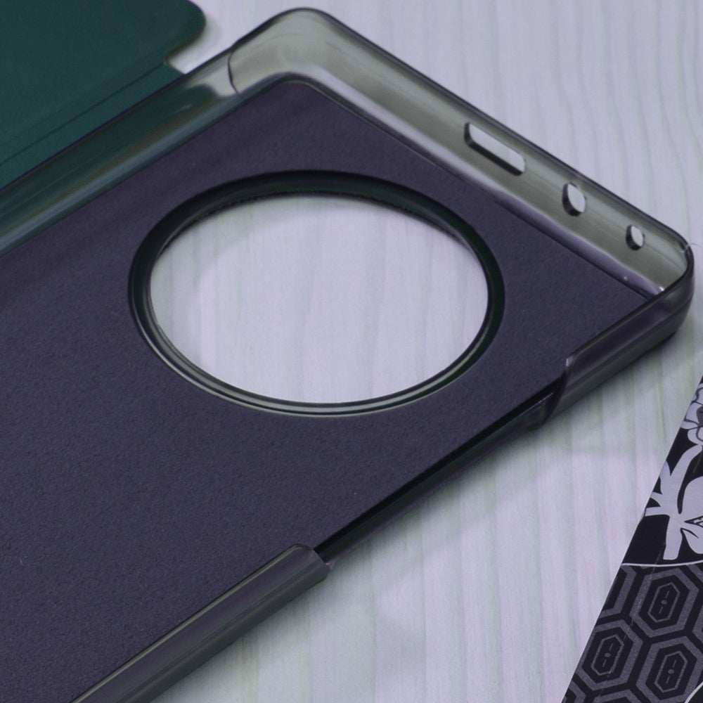 Husa de protectie Techsuit eFold Series compatibila cu Huawei Mate 20 Pro, acoperire spate, negru